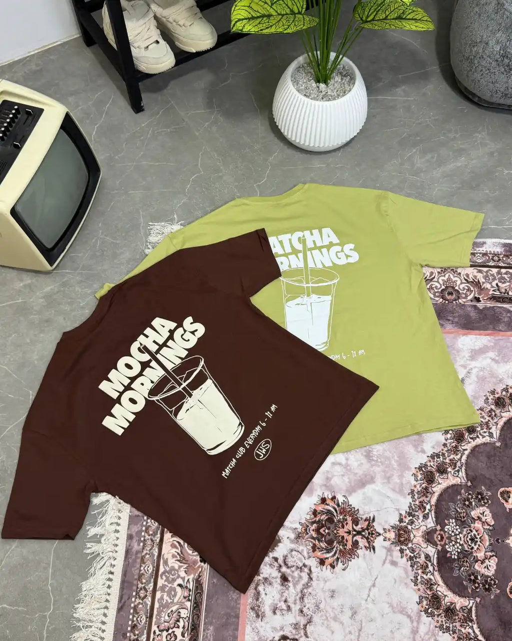 MATCHA/MOCHA Boxy T-shirt