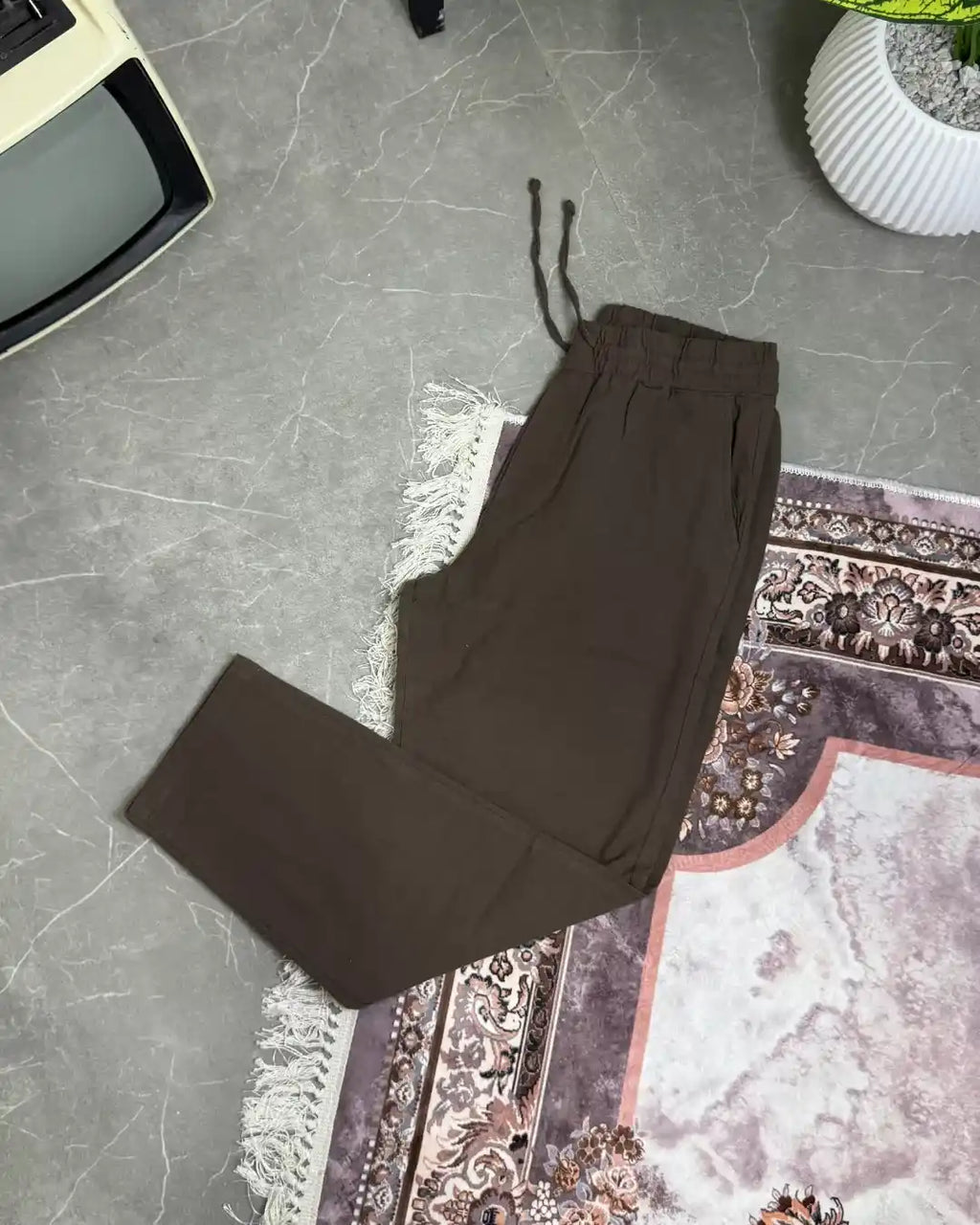 Pantalon Lin